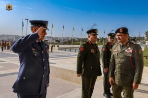 استقبال رسمي لـ الفريق صدام حفتر في القيادة العامة الأردنية ولقاءات لتعزيز التنسيق