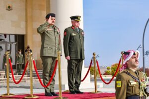 استقبال رسمي لـ الفريق صدام حفتر في القيادة العامة الأردنية ولقاءات لتعزيز التنسيق