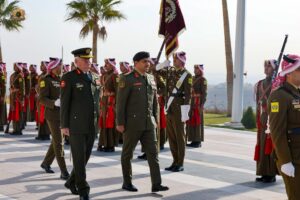 استقبال رسمي لـ الفريق صدام حفتر في القيادة العامة الأردنية ولقاءات لتعزيز التنسيق