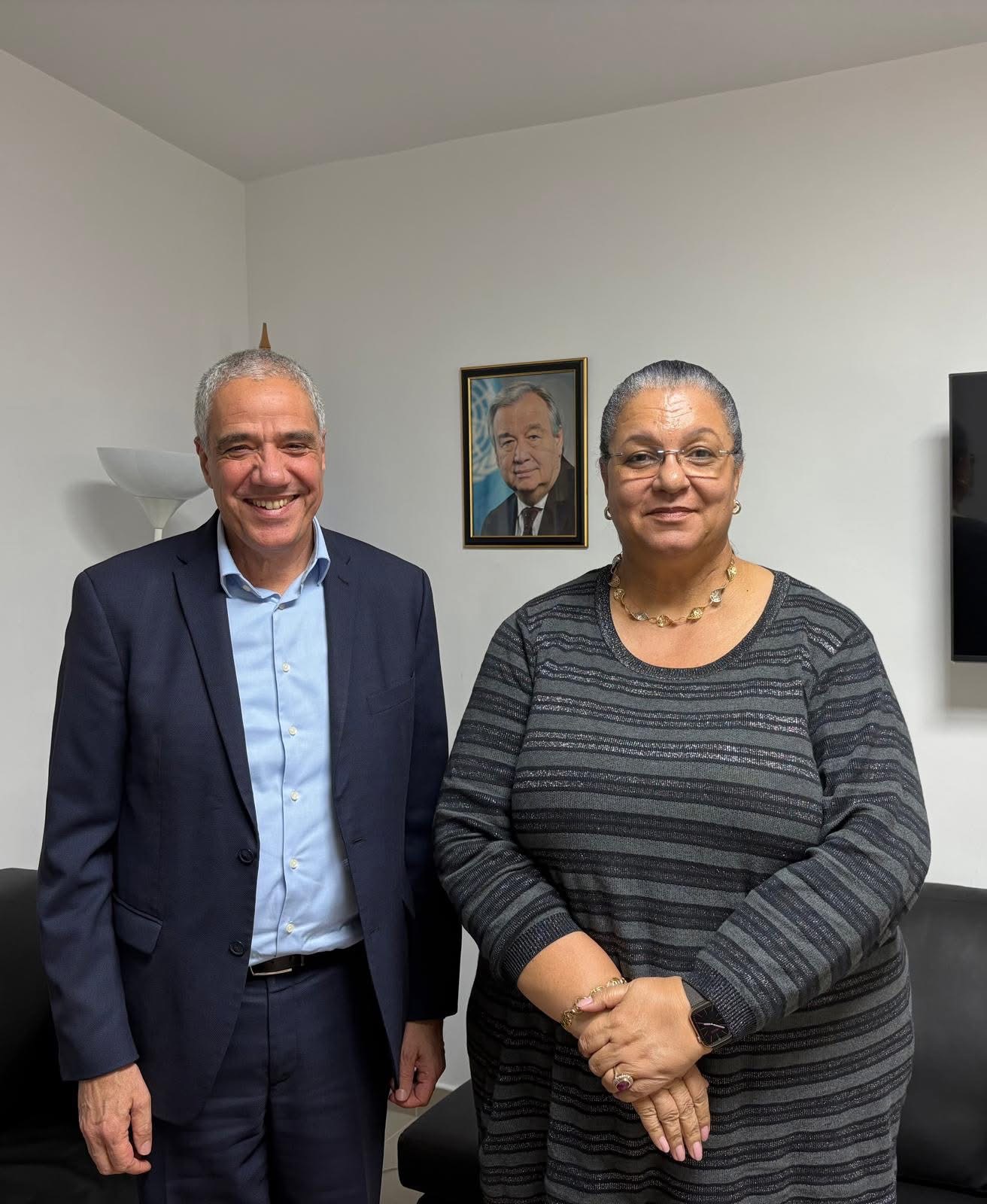 لقاء بين تيتيه والسفير الألماني لمناقشة مستجدات المشهد السياسي الليبي