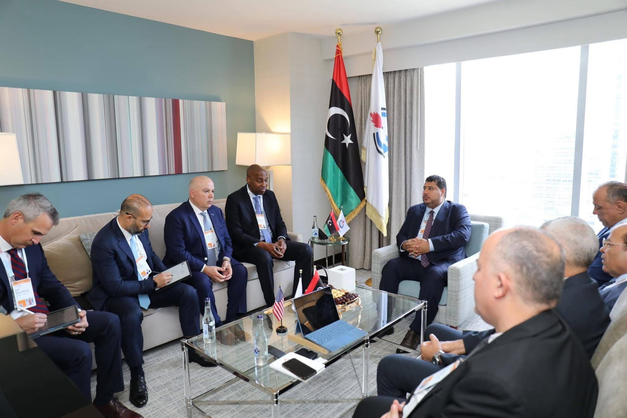 بن شتوان: تحركات لجلب التكنولوجيا الأمريكية وتعزيز إنتاج الخليج العربي للنفط