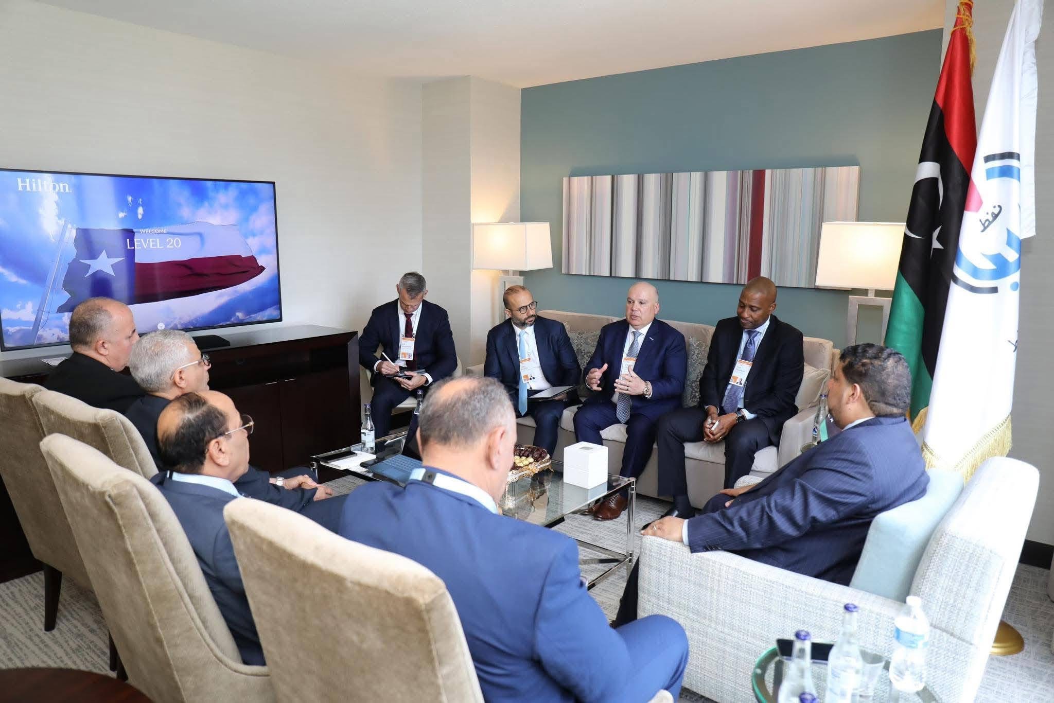 بن شتوان: تحركات لجلب التكنولوجيا الأمريكية وتعزيز إنتاج الخليج العربي للنفط