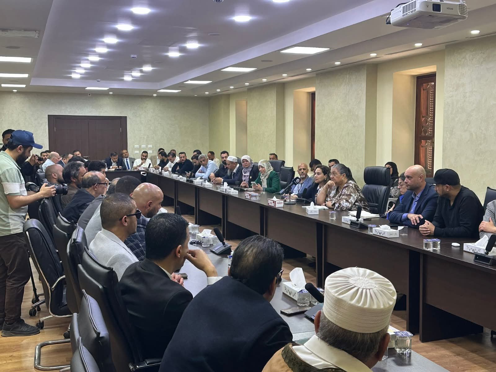 تيتيه تختتم زيارة إلى مصراتة وتؤكد المضي في خارطة الطريق السياسية