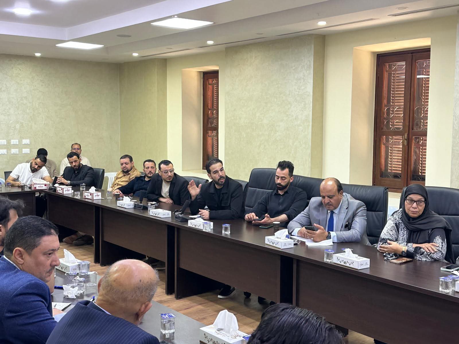 تيتيه تختتم زيارة إلى مصراتة وتؤكد المضي في خارطة الطريق السياسية