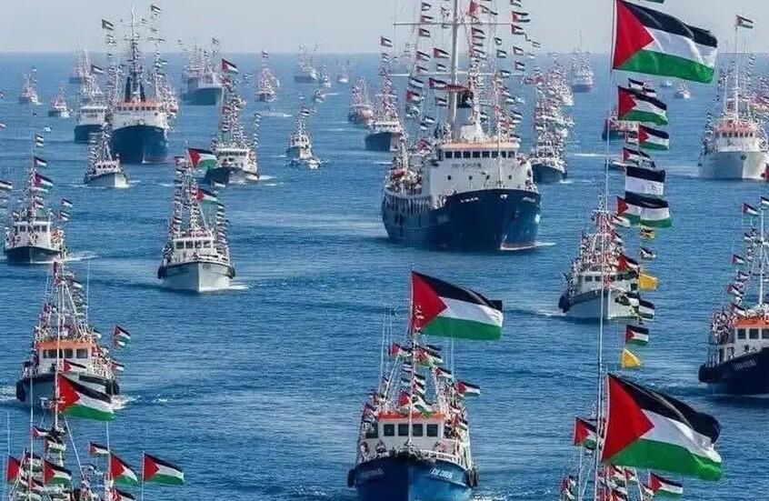 “أسطول الصمود العالمي” يبحر اليوم نحو غزة من السواحل التركية