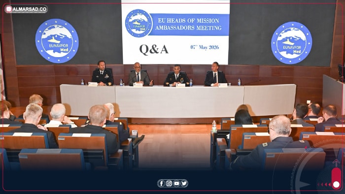 إيريني ويوبام تبحثان تعزيز الأمن البحري وبناء قدرات السلطات الليبية