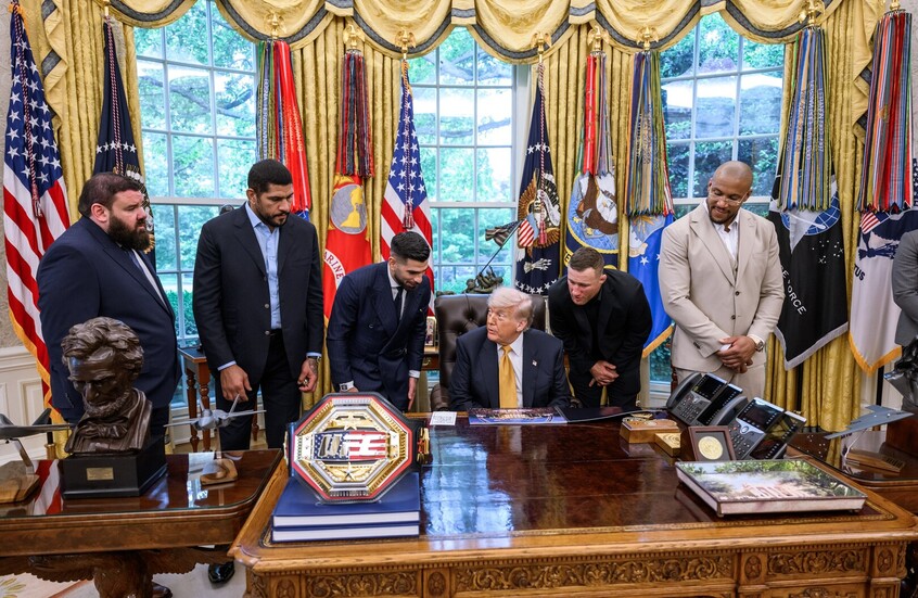 دعوى قضائية تسعى لإيقاف بطولة UFC في مقر الرئاسة ا