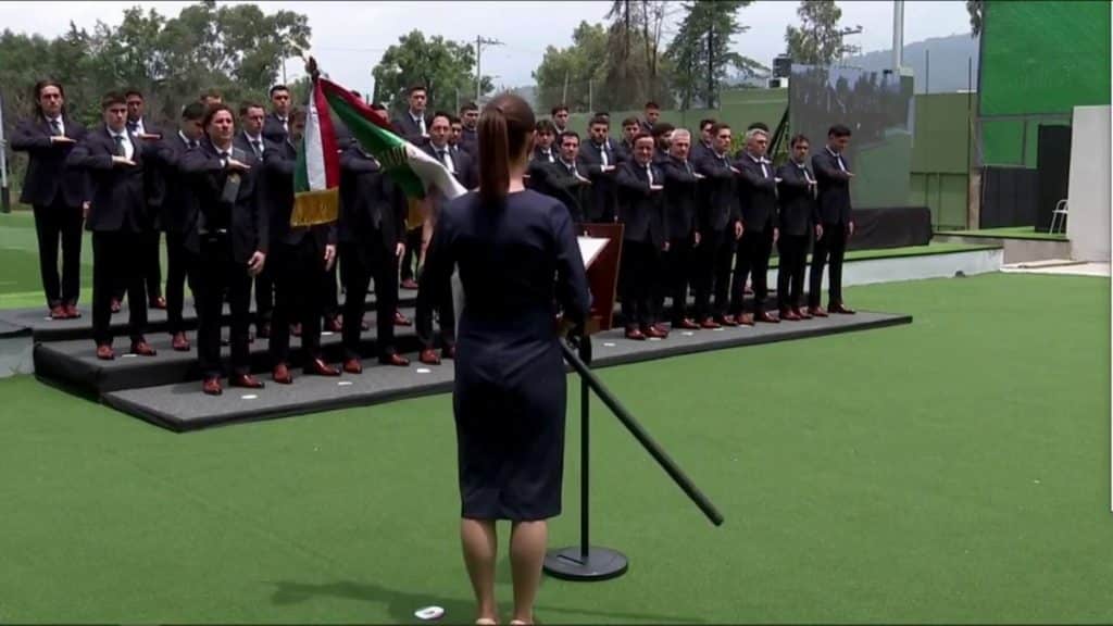 دعم رئاسي للمنتخب المكسيكي قبل ضربة البداية في مونديال 2026