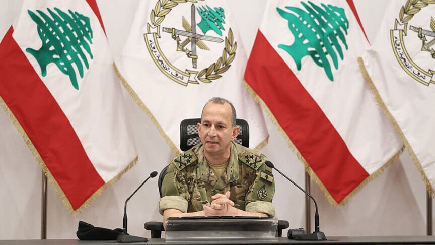 قائد الجيش اللبناني إلى باكستان وسط تصعيد إسرائيلي وجهود وساطة