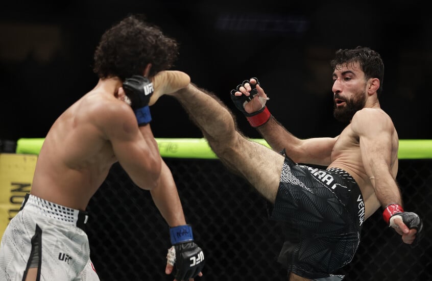 سجل مثالي لم يشفع له.. لماذا استغنت UFC عن المقاتل فريد بشارات؟
