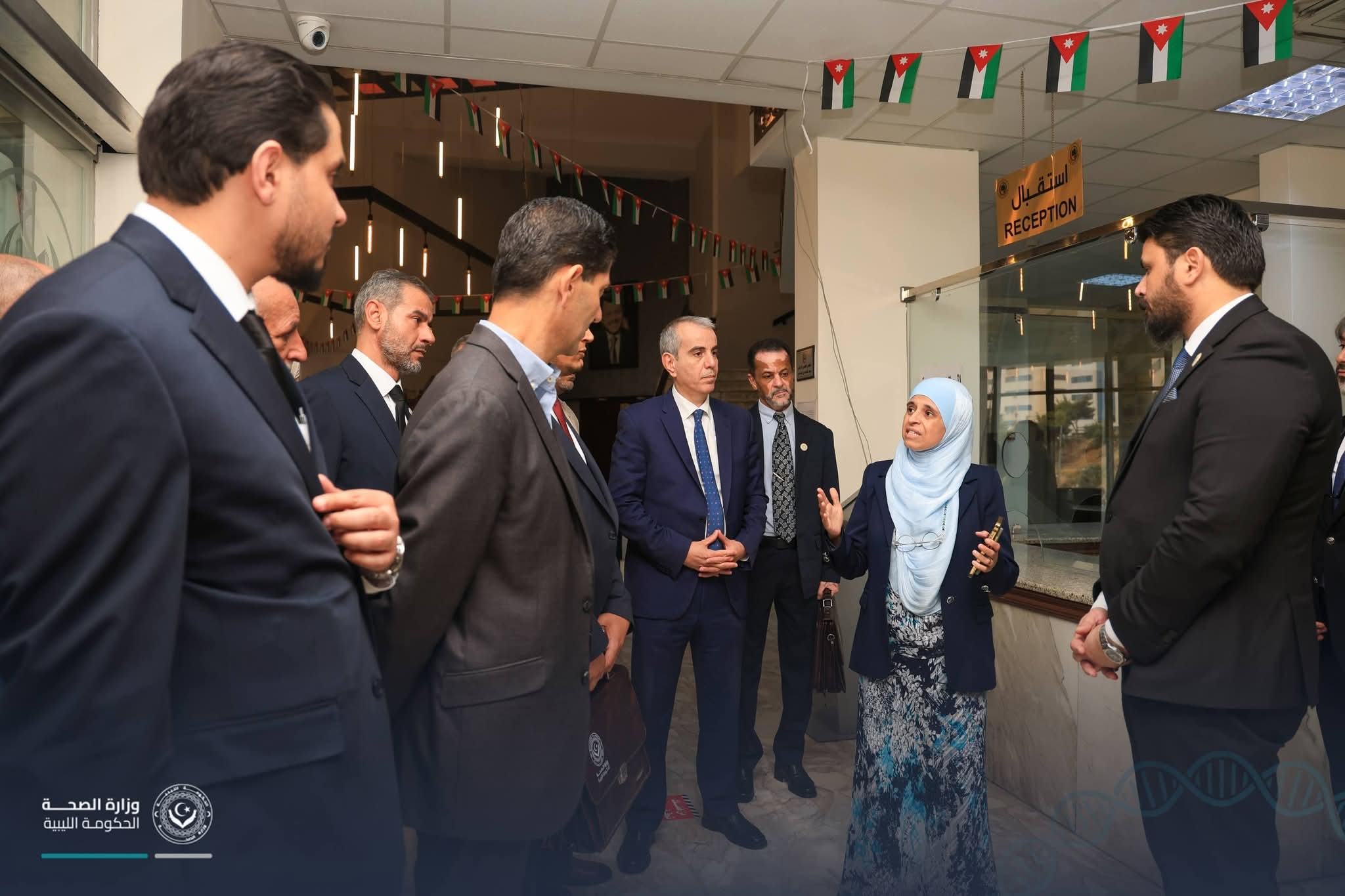 الصحة الليبية تبحث مع المجلس الطبي الأردني تدريب الأطباء وتطوير التأهيل التخصصي